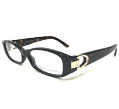 Ralph Lauren Eyeglasses Frames RL6050 5001 Black Tortoise Rectangular 52-15-135 - £44.56 GBP
