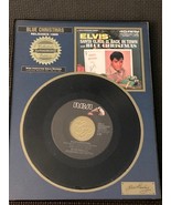 Elvis Presley Limited Collector’s Edition  Single Plaque - Blue Christma... - $322.13 MXN