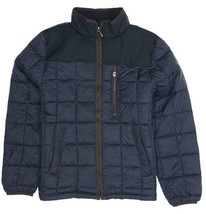Rainforest Men&#39;s Navy Water Resistant Thermolite Insulated Jacket Small - £230.63 GBP