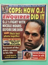 July 5 1994 National Enquirer Vintage Tabloid Magazine Oj Simpson -INSIDE Bronco - £15.44 GBP