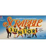 SCRABBLE JUNIOR Your Child&#39;s First Crossword Game! VINTAGE 1997 Milton B... - $259.91 MXN