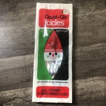 Vintage Double Glo Icicles Silver Christmas Tree Tinsel 425 Strands 18In... - $112.86 MXN