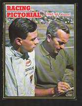 Racing Pictorial #13-1965-66 Annual-USAC -NASCAR-URC-ARCA-Indy 500- Jim Hurtu... - £66.01 GBP