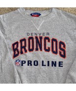 Vintage Champion Broncos Denver NFL Pro Line Sweatshirt Size L - $1,001.86 MXN
