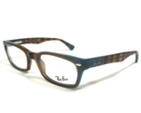 Ray-Ban Eyeglasses Frames RB5150 5490 Brown Blue Rectangular Full Rim 50... - $93.28