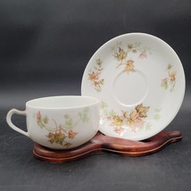 Antique c.1915 Haviland Limoges France Porcelain Autumn Leaf Coffee Cup ... - $4.94