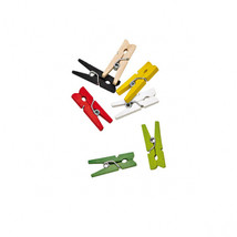 Packnwood 1 in. Assorted Color Mini Wooden Clothespin - $3,467.58 MXN