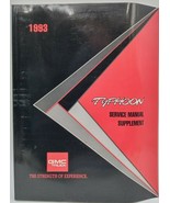 1993 GMC Typhoon truck shop service manual SUPPLEMENT ORIGINAL X-9376 - £51.91 GBP