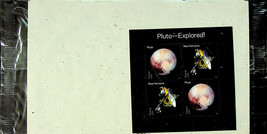 Pluto Explored - Pane of 4 Forever US Stamps - Sealed - £4.70 GBP