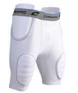 CHAMPRO Formation 5-Pad Integrated Football Girdle, White, Adult Large 3... - $33.83 CAD