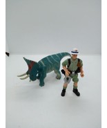 Vintage Chap Mei Figure Man W/Dinosaur Rescue Park Ranger Explorer Complete - $13.54 CAD