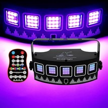 Sound-Activated Stage Lights For Dj Shows, Club Discos, And Karaoke, Mini Strobe - £25.38 GBP