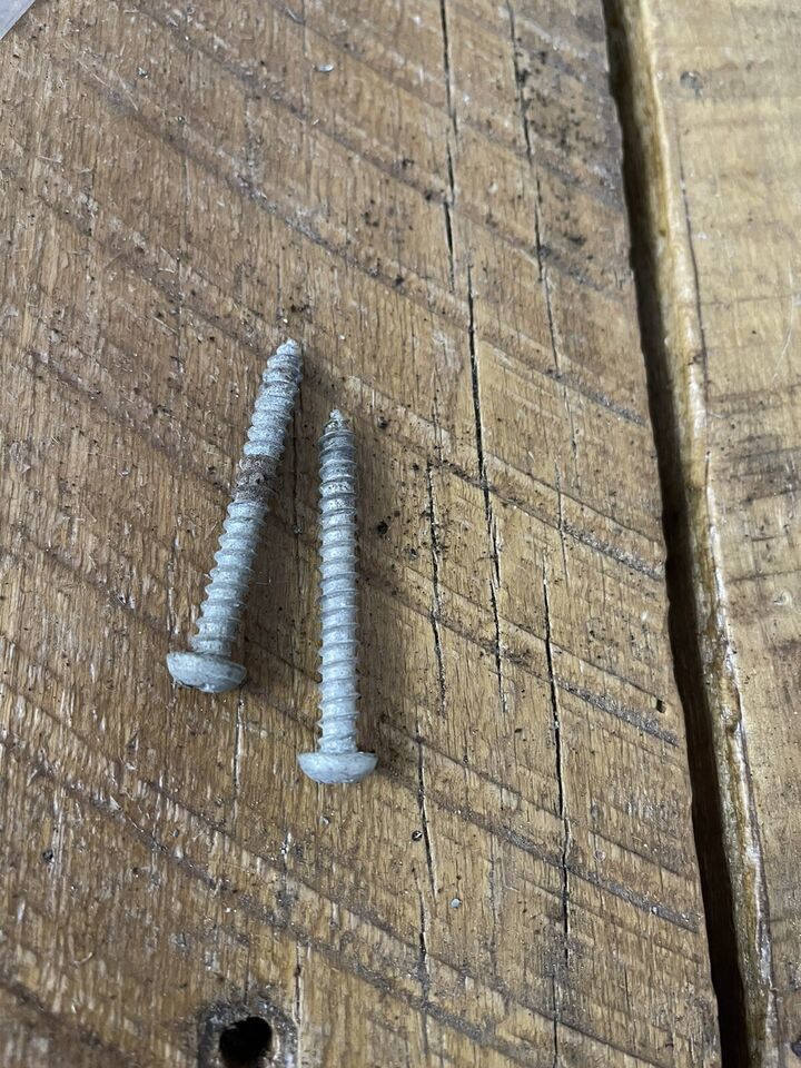 1962-1972 Chevelle Nova 442 Impala Arm Rest Screws GTO Armrest Cutlass E... - $9.88