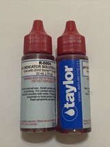 2 Bottles Of Taylor Reagent pH Indicator .75 oz R-0004 Pool Testing Chem... - £11.05 GBP
