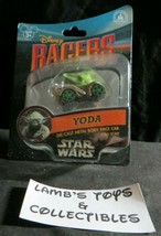 Yoda Disney Racers Star Wars die-cast metal body race car 1/64 scale Dis... - $25.21