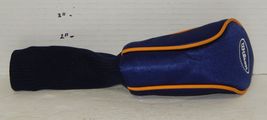 Wilson Golf Club driver head cover Blue black Yellow - $9.85