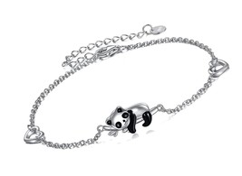 Red Panda/Panda/Llama Alpaca Sloth Bracelet 925 - £79.37 GBP