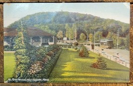 Mt.Park Pavillion, Near Holyoke Mass. - Postcard c. 1907-1915 - £2.37 GBP