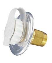 Water Inlet, 2-3/4″ Flange, FPT, Lead-Free, Alum Finish - $16.99