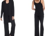 Honeydew Ladies&#39; Size X-Small 3-piece Modal Lounge Set, Black - $29.99