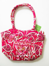 Vera Bradley Sweetheart Shoulder Bag Rosy Posies NWT - £39.02 GBP