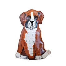 Dogs By Nina Lyman Boxer Vase Puppy Ceramic - £15.97 GBP