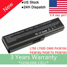 Battery For Toshiba Satellite L645D L650 L650D L655 L655D L670 L670D L67... - $28.99