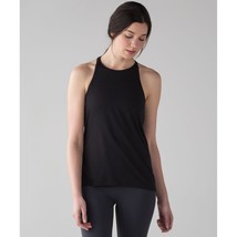 Lululemon Trapeze Pima Cotton Modal Racerback Tank Black sz 4 - $16.50
