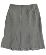 Ann Taylor Women&#39;s Mini Dress Skirt Wool Blend Lined Back Zip Petite Siz... - $23.06 CAD