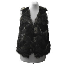 Forever 21+ Faux Fur Vest Womens 1X Multi Color Outerwear - £17.32 GBP
