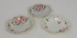 Dish Made In Japan With Pink Roses Set Of 3 - £12.88 GBP