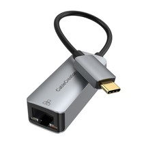 CableCreation USB C Network Adapter, Type-C (Thunderbolt 3) to RJ45 Gigabit Ethe - £15.93 GBP