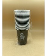 NEW 24 Sailor Jerry Spiced Rum Black Plastic Tumblers Durable Cups Anchor - $36.42 CAD