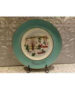 Christmas on the Farm 1973 Avon Collector Plate by Enoch Wedgwood  - £10.61 GBP