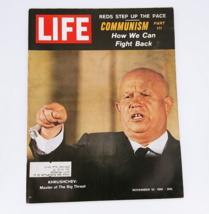Vintage LIFE Magazine November 10, 1961 Khrushchev Communism AMAZING advertising - £21.02 GBP