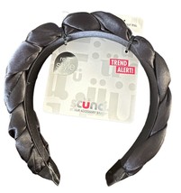 Scunci Real Style Trend Alert! Braided Headband - Shiny Black - $4.94