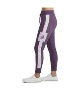 Reebok Women Purple Level Up Soft Terry Jogger with Woven Side Pocket Si... - £19.03 GBP