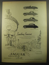 1954 Jaguar Cars Ad - Super Sports, Sports Coupe, Sports Convertible, Mark VII  - £14.54 GBP
