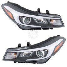 FIT KIA FORTE 2017 RIGHT LEFT HEADLIGHTS HEAD LIGHTS FRONT LAMPS W/O LED... - £482.66 GBP