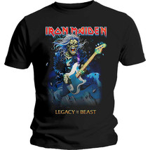 Iron Maiden Eddie Legacy of the Beast Tour Official Tee T-Shirt Mens Unisex - £26.89 GBP