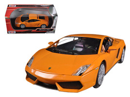 Lamborghini Gallardo LP-560-4 Orange 1/24 Diecast Car Motormax - £29.86 GBP