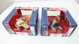 Two Pepsi Cola Die-Cast Pedal Plane Toys - Never Removed from Boxes - £11.56 GBP