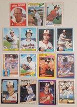 Baltimore Orioles Lot of 15 MLB Baseball 1960&#39;s,70&#39;s,80&#39;s,90&#39;s Eddie Murray - £11.11 GBP