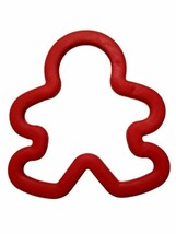 Gingerbread Boy Comfort Grip Plastic Cookie Cutter Wilton Christmas - £2.59 GBP