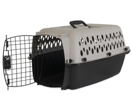 Pet Kennel Small 23&quot; Dog Crate, Plastic Travel Pet Carrier for Pets up t... - $35.99