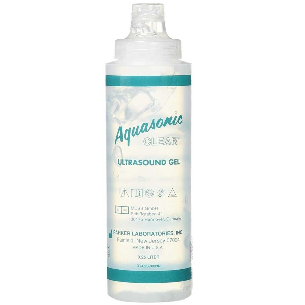 Aquasonic CLEAR Ultrasound Gel (0.25 Liter) - $9.78