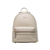 Female Backpack New Leather Women Bag Wild Fashion Simple Backpack Large... - £110.23 GBP