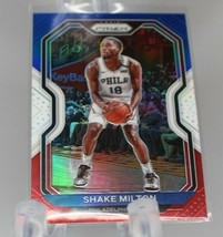 Shake Milton 2020-21 Panini PRIZM Red White Blue Prizm Philadelphia 76ers #131 - £1.13 GBP