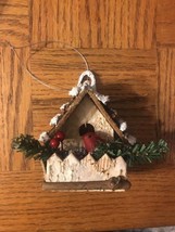 Christmas Birdhouse Ornament - £16.35 GBP
