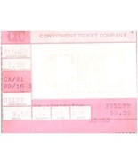 The Ramones Ticket Stub Septembre 20 1981 Detroit Michigan - £40.21 GBP